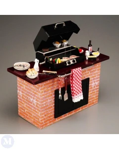 Barbeque Grill Filled