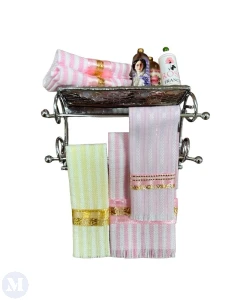 Bathroom Shelf with Accessories
