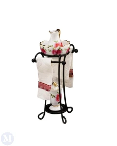Rose Pattern Wash Set
