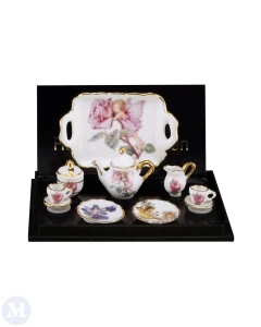Teaset with Tray Flower Fairies
