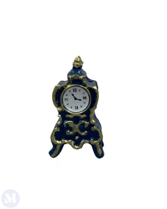 Blue Mantel Clock