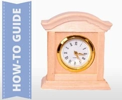 Changing a miniature clock battery