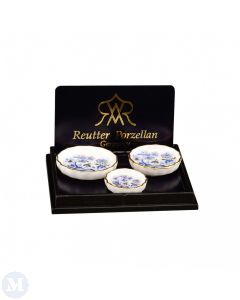 RP13255 - Blue and Gold Dishes (pk3)