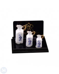 RP13265 - Blue and Gold Vases (pk3)