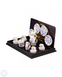 RP13636 - Blue and Gold Coffee Set