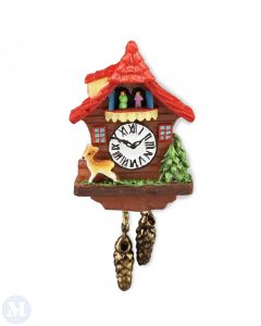 RP13945 - Cuckoo Clock with Red Roof