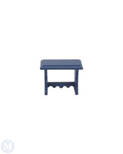 Blue Kitchen Side Table Empty (RP15059)