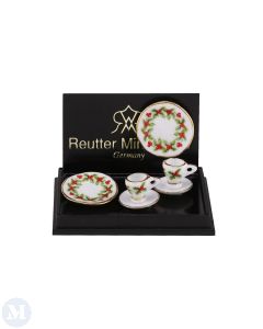 Two Coffee Settings, Mistletoe Design (RP15365)