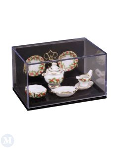 Dinner Set For Two, Mistletoe Design (RP15466)