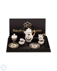 Coffee Set In Irish Design For 2 (RP15546)