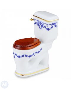 RP16642 - Blue Bow Toilet