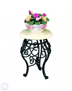 RP17047 - Side Table with Flower Display