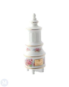 Dresden Rose Porcelain Stove (RP17733)