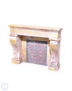 RP17890 - Grey Fireplace