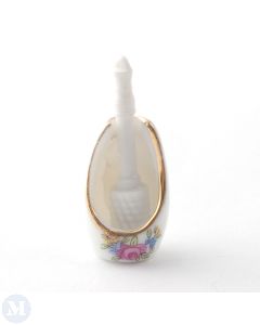 D1744 Porcelain Toilet Brush Holder