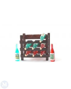 MC7006 Wine Rack with Wine Bottles