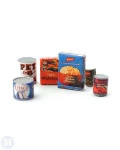 MC3071 Assorted Groceries Tins and Packets