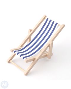 D830 - 1:12 Scale Deckchair (Blue)