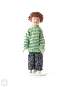 DP099 - Porcelain Doll - Modern Boy in Sweater