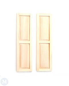 HW5017 - 1:12 Scale 2-Panel Jamestown Shutters