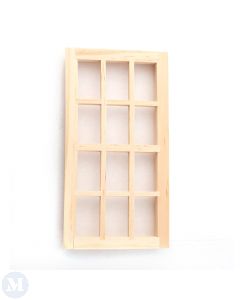 HW5024 - 1:12 Scale Standard 12 Light Window