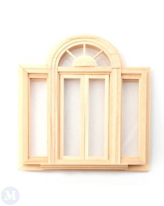 HW5049 - 1:12 Scale Circlehead Double Casement Window