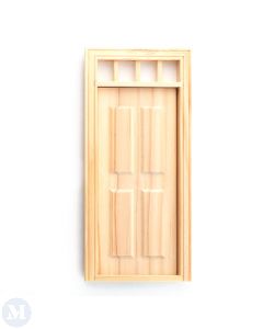 HW6001 - 1:12 Scale 4-Panel Door