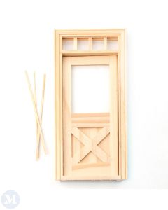 HW6012 - 1:12 Scale Crossbuck Door