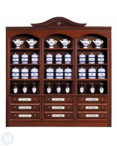 MD40090 - Book Shelf with Cabinet and Drawers Kit