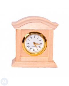 BA022 - Barewood Working Mantle Clock