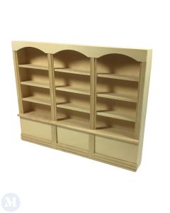 Large Barewood Bookcase (BA042)