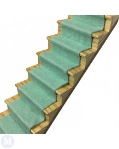 CASG49 - Eau de Nil Stair Carpet