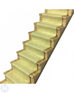 CASN81 -Buttermilk Cream Stair Carpet