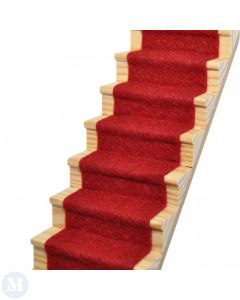 CASR11 - Garnet Red Stair Carpet