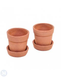 CP003 - Flower Pot and Saucer (pk2)