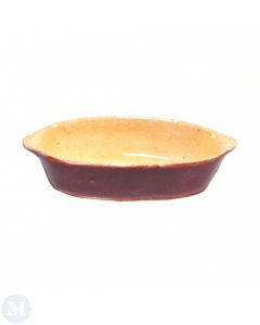 CP020BBC - Brown & Cream Casserole Dish