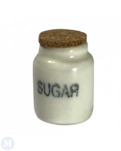 CP062 - White Sugar Storage Jar