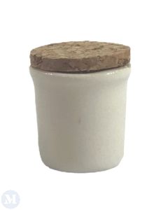 Cream Storage Jar with Cork Llid (CP065)