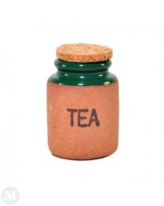 CP080GR - Large Tea Storage Jar with Green Glaze