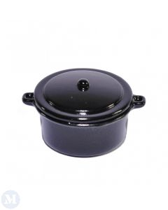 D4155 - Black Cooking Pot