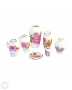 D4157 - Floral Vase Set (7pcs)