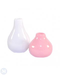 D4167 - Pink & White Vases