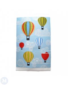 D4185 - Rug with Hot Air Balloons