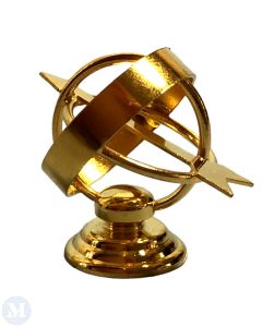 Gold Arrow Globe (D7098)