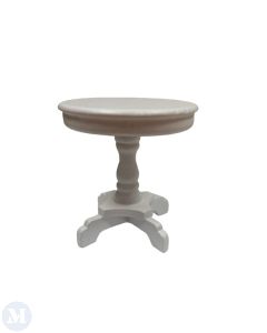 White Round Side Table (DF400)