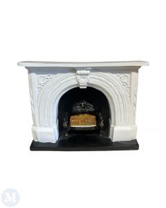 Carved Stone Effect Fireplace (DF440)