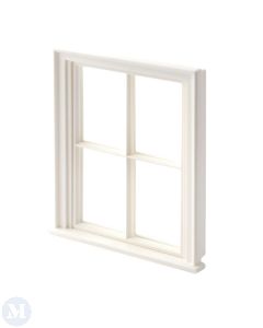 Plastic Victorian Large 4 Pane Window (DIY202)