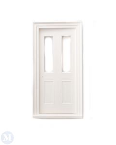 DIY205 - Plastic Victorian Front Door Clear Glass