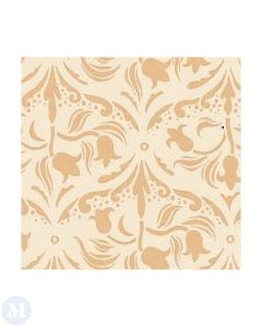 DIY225B - Tulip Arabesque Wallpaper Ivory