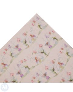 Dolls House Wallpaper Fairy Pink Design - DIY333